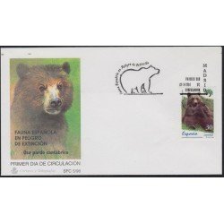 España Spain 3412 1996 Fauna española en peligro de extinción SPD Sobre Primer Día España Spain 3412 1996 Fauna española en peligro de extinción SPD Sobre Primer Día