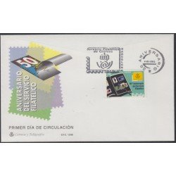 España Spain 3441 1996 L Aniversario del Servicio Filatélico de Correos SPD Sobre Primer Día España Spain 3441 1996 L Aniversario del Servicio Filatélico de Correos SPD Sobre Primer Día