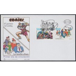 España Spain 3486/87 1997 Cómics Personajes de Tebeos SPD Sobre Primer Día España Spain 3486/87 1997 Cómics Personajes de Tebeos SPD Sobre Primer Día