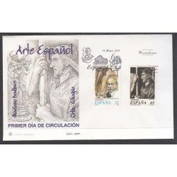 España Spain 3502/03 1997 Arte español SPD Sobre Primer Día España Spain 3502/03 1997 Arte español SPD Sobre Primer Día