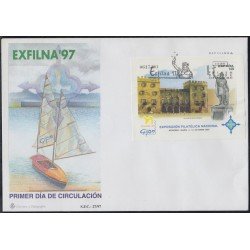 España Spain 3512 1997 Exposición Filatélica Nacional Exfilna 97 SPD Sobre Primer Día España Spain 3512 1997 Exposición Filatélica Nacional Exfilna 97 SPD Sobre Primer Día