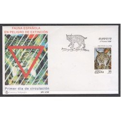 España Spain 3529 1998 Fauna española en peligro de extinción SPD Sobre Primer Día España Spain 3529 1998 Fauna española en peligro de extinción SPD Sobre Primer Día