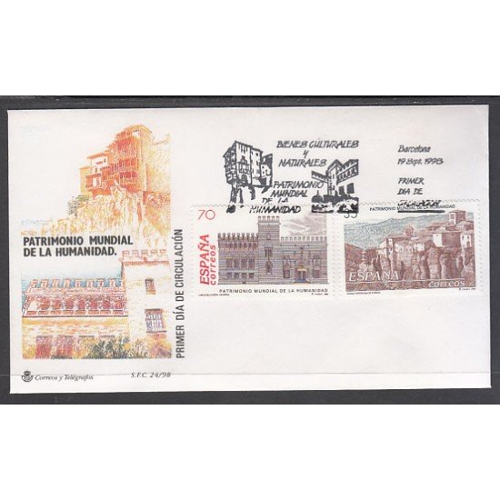 España Spain 3558/59 Año 1998 Bienes Culturales y Naturales Patrimonio Mundial de la Humanidad Patrimonio SPD a Spain 3558/59 1998 Bienes Cult España Spain 3558/59 Año 1998 Bienes Culturales y Naturales Patrimonio Mundial de la Humanidad Patrimonio SPD a Spain 3558/59 1998 Bienes Cult