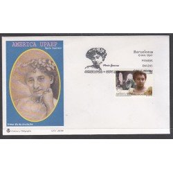 España Spain 3590 1998 América UPAEP Mujeres destacadas SPD Sobre Primer Día