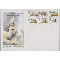 España Spain 3608/13A 1998 Expo Mundial Filatelia España 2000 SPD Sobre Primer Día