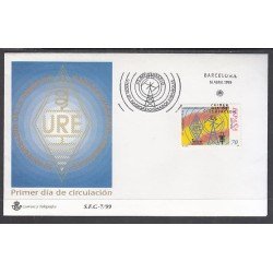 España Spain 3626 1999 L Aniversario de la Unión de Radioaficionados Españoles SPD Sobre Primer Día España Spain 3626 1999 L Aniversario de la Unión de Radioaficionados Españoles SPD Sobre Primer Día