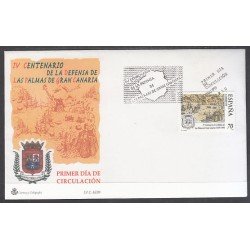España Spain 3649 1999 IV Centenario de la Defensa de Las Palmas de Gran Canaria SPD Sobre Primer Día España Spain 3649 1999 IV Centenario de la Defensa de Las Palmas de Gran Canaria SPD Sobre Primer Día