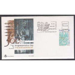 España Spain 3696 2000 D Años de la imprenta de Montserrat SPD Sobre Primer Día España Spain 3696 2000 D Años de la imprenta de Montserrat SPD Sobre Primer Día