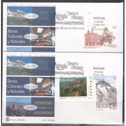 España Spain 3729/31 2000 Bienes Culturales y Naturales Patrimonio de la Humanidad SPD FDC SOBRE PRIMER DIA España Spain 3729/31 2000 Bienes Culturales y Naturales Patrimonio de la Humanidad SPD FDC SOBRE PRIMER DIA