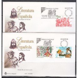 España Spain 3772/74 2000 Literatura española Personajes de ficción SPD Sobre Primer Día España Spain 3772/74 2000 Literatura española Personajes de ficción SPD Sobre Primer Día