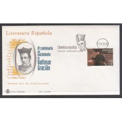 España Spain 3808 2001 Literatura española SPD Sobre Primer Día España Spain 3808 2001 Literatura española SPD Sobre Primer Día