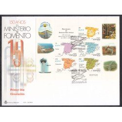 España Spain 3855 2001 CL años del Ministerio de Fomento Programa de Infraestructuras SPD Sobre Primer Día España Spain 3855 2001 CL años del Ministerio de Fomento Programa de Infraestructuras SPD Sobre Primer Día