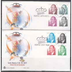 España Spain 3857/64 2002 SM Don Juan Carlos I SPD Sobre Primer Día España Spain 3857/64 2002 SM Don Juan Carlos I SPD Sobre Primer Día