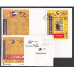 España Spain 3877/78 2002 Exposición Mundial de Filatelia Juvenil España 2002 SPD Sobre Primer Día España Spain 3877/78 2002 Exposición Mundial de Filatelia Juvenil España 2002 SPD Sobre Primer Día