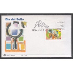 España Spain 3888 2002 Día del Sello SPD Sobre Primer Día España Spain 3888 2002 Día del Sello SPD Sobre Primer Día