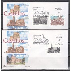 España Spain 3889/91 2002 Castillos SPD Sobre Primer Día España Spain 3889/91 2002 Castillos SPD Sobre Primer Día