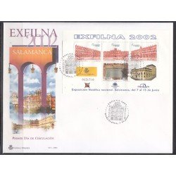 España Spain 3906 2002 Exposición Filatélica Nacional EXFILNA 2002 SPD Sobre Primer Día España Spain 3906 2002 Exposición Filatélica Nacional EXFILNA 2002 SPD Sobre Primer Día