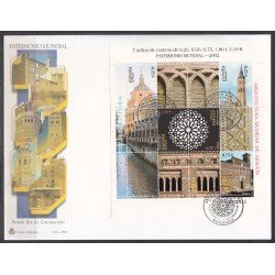 España Spain 3936/41 2002 Patrimonio Mundial Aranjuez y Arte Mudéjar de Aragón SPD Sobre Primer Día España Spain 3936/41 2002 Patrimonio Mundial Aranjuez y Arte Mudéjar de Aragón SPD Sobre Primer Día