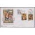 España Spain 3955/56 2002 Navidad SPD Sobre Primer Día