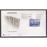 España Spain 3963 2003 Centenario del diario ABC Madrid SPD Sobre Primer Día