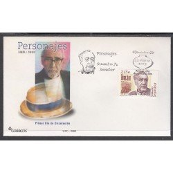 España Spain 3977 2003 Personajes Ramón J. Sender SPD Sobre Primer Día España Spain 3977 2003 Personajes Ramón J. Sender SPD Sobre Primer Día