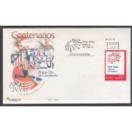 España Spain 3983 2003 Centenario del Club Atlético de Madrid SPD Sobre Primer Día