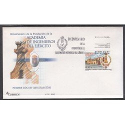 España Spain 4019 2003 Bicenteanrio de la Academia de Ingenieros del Ejército, SPD FDC SOBRE PRIMER DIA España Spain 4019 2003 Bicenteanrio de la Academia de Ingenieros del Ejército, SPD FDC SOBRE PRIMER DIA