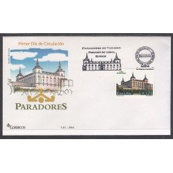España Spain 4096 2004 Paradores de Turismo SPD Sobre Primer Día España Spain 4096 2004 Paradores de Turismo SPD Sobre Primer Día