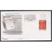 España Spain 4115 2004 Diarios centenarios CIX Aniversario del Heraldo de Aragón 1895 SPD Sobre Primer Día