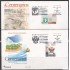 España Spain 4190/91 2005 Centenarios SPD Sobre Primer Día