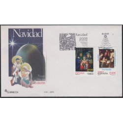 España Spain 4194/95 2005 Navidad SPD Sobre Primer Día España Spain 4194/95 2005 Navidad SPD Sobre Primer Día