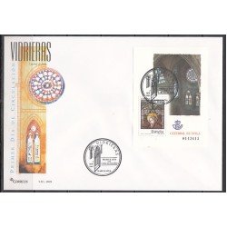 España Spain 4196 2005 Vidrieras de la Catedral de Ávila SPD Sobre Primer Día España Spain 4196 2005 Vidrieras de la Catedral de Ávila SPD Sobre Primer Día