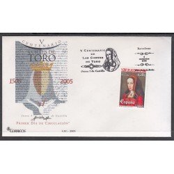 España Spain 4198 2005 V Centenario de las Cortes de Toro SPD Sobre Primer Día España Spain 4198 2005 V Centenario de las Cortes de Toro SPD Sobre Primer Día
