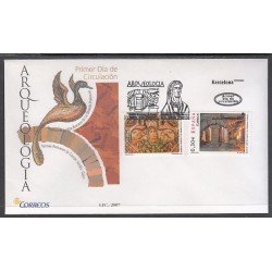 España Spain 4317/18 2007 Arqueología SPD Sobre Primer Día España Spain 4317/18 2007 Arqueología SPD Sobre Primer Día