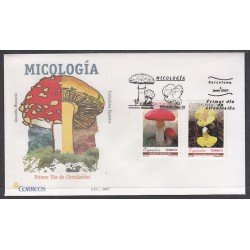 España Spain 4337/38 2007 Micología SPD Sobre Primer Día España Spain 4337/38 2007 Micología SPD Sobre Primer Día