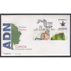 España Spain 4455/56 2009 Ciencia SPD Sobre Primer Día España Spain 4455/56 2009 Ciencia SPD Sobre Primer Día