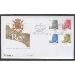 España Spain 4457/60 2009 SM Don Juan Carlos I SPD Sobre Primer Día España Spain 4457/60 2009 SM Don Juan Carlos I SPD Sobre Primer Día