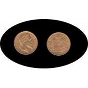 Francia France 20 francos franceses 1866 Napoleon III Moneda Oro Au Francia France 20 francos franceses 1866 Napoleon III Moneda Oro Au