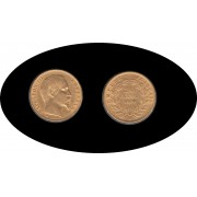 Francia France 20 francos franceses 1860 Napoleon III Moneda Oro Au Francia France 20 francos franceses 1860 Napoleon III Moneda Oro Au