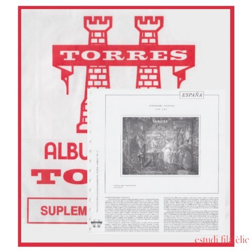 Torres Hojas España 1991/95 Sin protectores