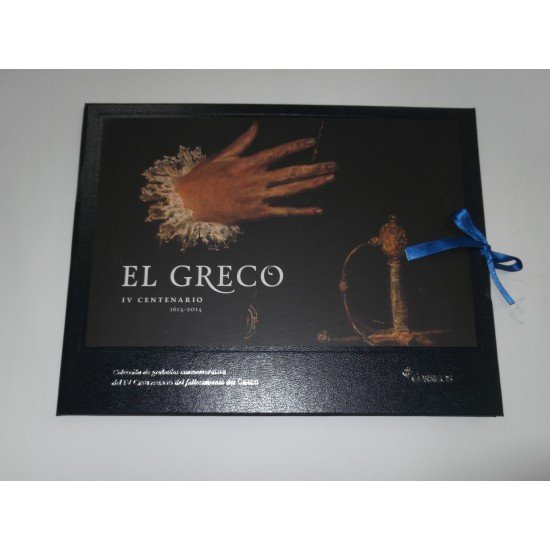 España Spain Colección Grabados Conmemorativos IV Centenario El Greco 1614 - 2014 España Spain Colección Grabados Conmemorativos IV Centenario El Greco 1614 - 2014