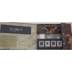 España Spain Colección Grabados Conmemorativos IV Centenario El Greco 1614 - 2014 España Spain Colección Grabados Conmemorativos IV Centenario El Greco 1614 - 2014