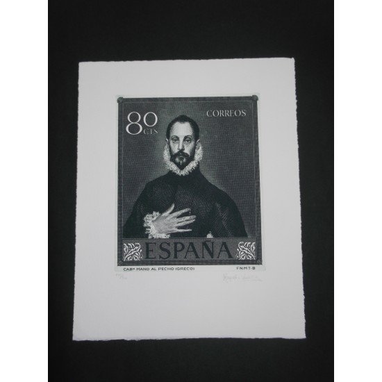España Spain Colección Grabados Conmemorativos IV Centenario El Greco 1614 - 2014 España Spain Colección Grabados Conmemorativos IV Centenario El Greco 1614 - 2014