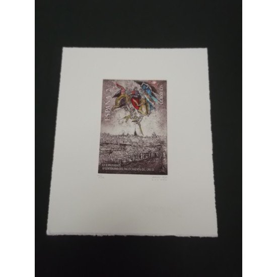 España Spain Colección Grabados Conmemorativos IV Centenario El Greco 1614 - 2014 España Spain Colección Grabados Conmemorativos IV Centenario El Greco 1614 - 2014