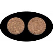 Francia France 20 francos franceses 1897 Angel (Genio)  Moneda Oro Au Francia France 20 francos franceses 1897 Angel (Genio)  Moneda Oro Au