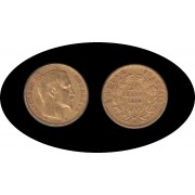 Francia France 20 francos 1859 Napoleón III Bonaparte Oro Au