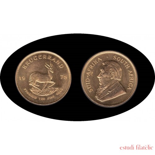 Sudafrica South Africa 1 Krugerrand 1978 Oro Au