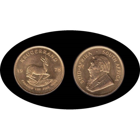 Sudafrica South Africa 1 Krugerrand 1978 Oro Au