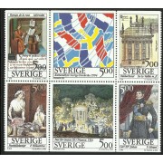 MI1 Suecia Sweden 1794/99 1994 Relaciones culturales Francia Suecia MNH
