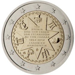 Grecia 2014 2 € euros conmemorativos Islas Jónicas Grecia 2014 2 € euros conmemorativos Islas Jónicas